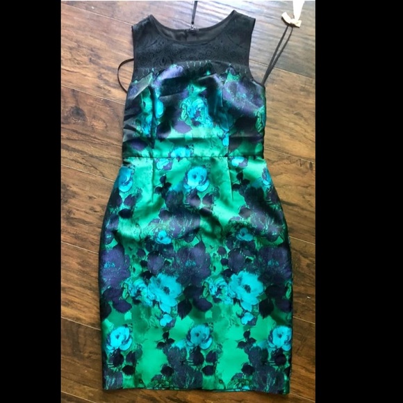 Anthropologie Leifsdottir Floral Lace Sheath Dress - Picture 4 of 6